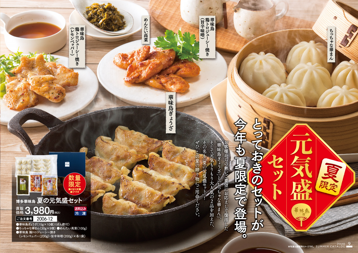 夏の元気盛セット/数量限定